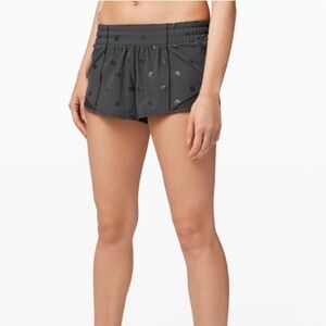 lululemon athletica Polk dot Logo Multi/Black Athletic Shorts
